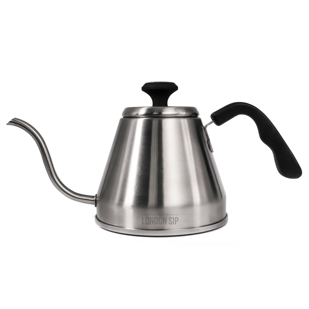 Stainless Steel Kettle w/ Beverage Thermometer 1.2L in Silver