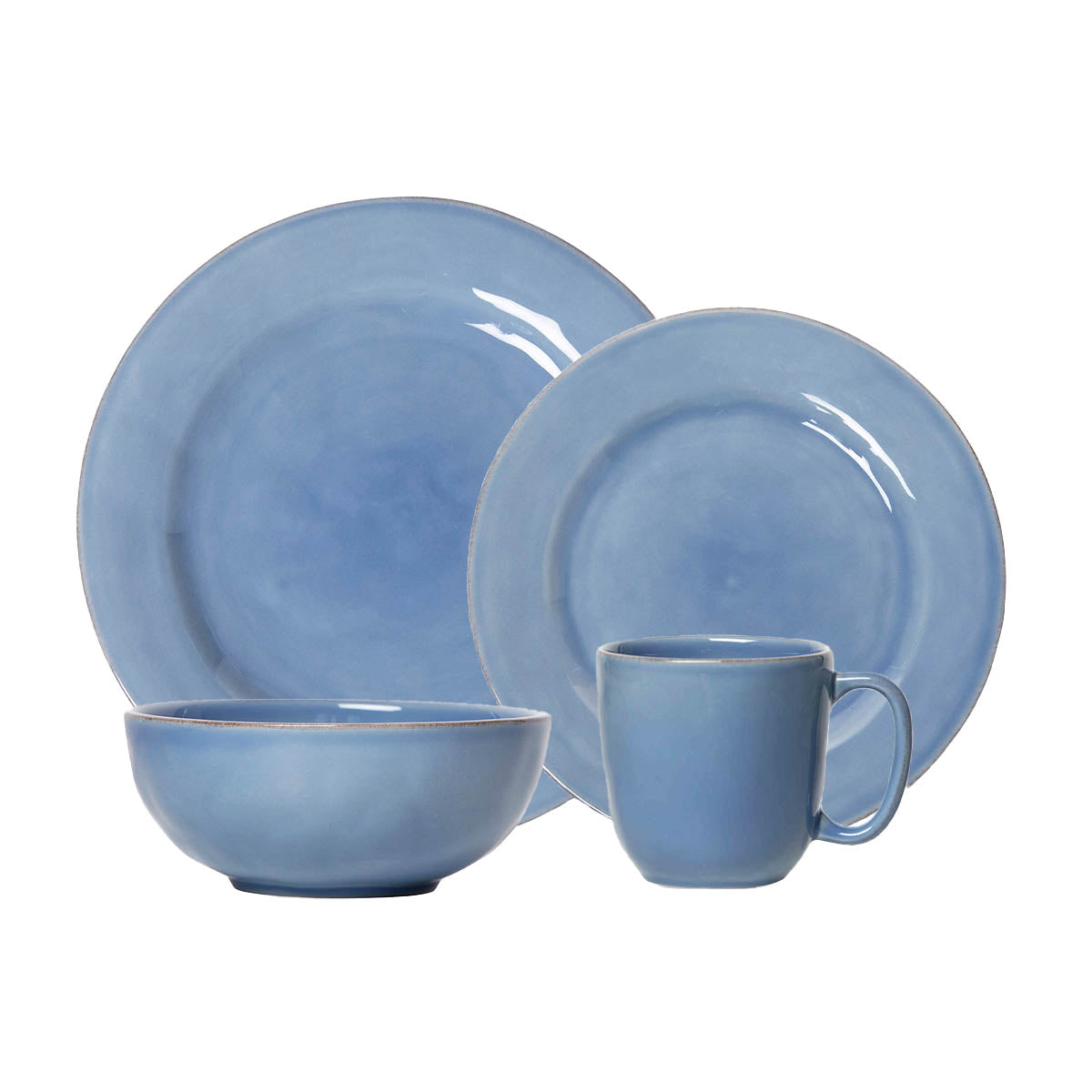 Puro 4-Piece Place Setting in Chambray