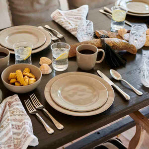 Puro 4-Piece Place Setting in Taupe