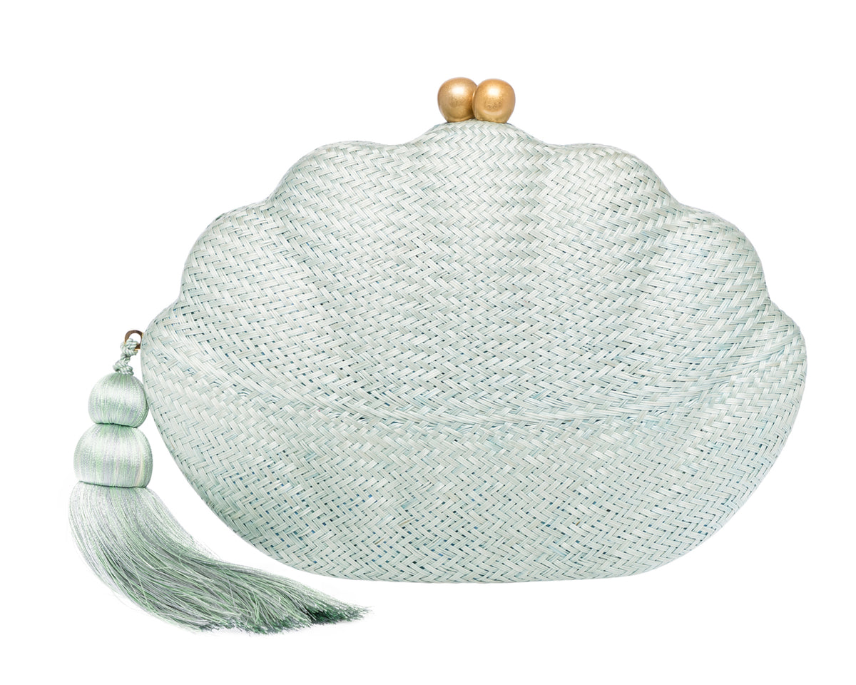 Katie Clutch in Sea Foam