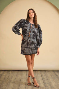 Powell Skirt in Aces Wild Black