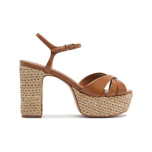 Keefa Raffia in Burnt Honey