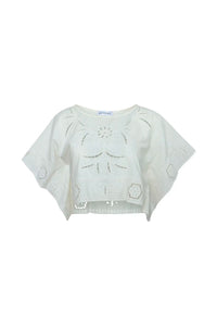 The Keira Top in White.