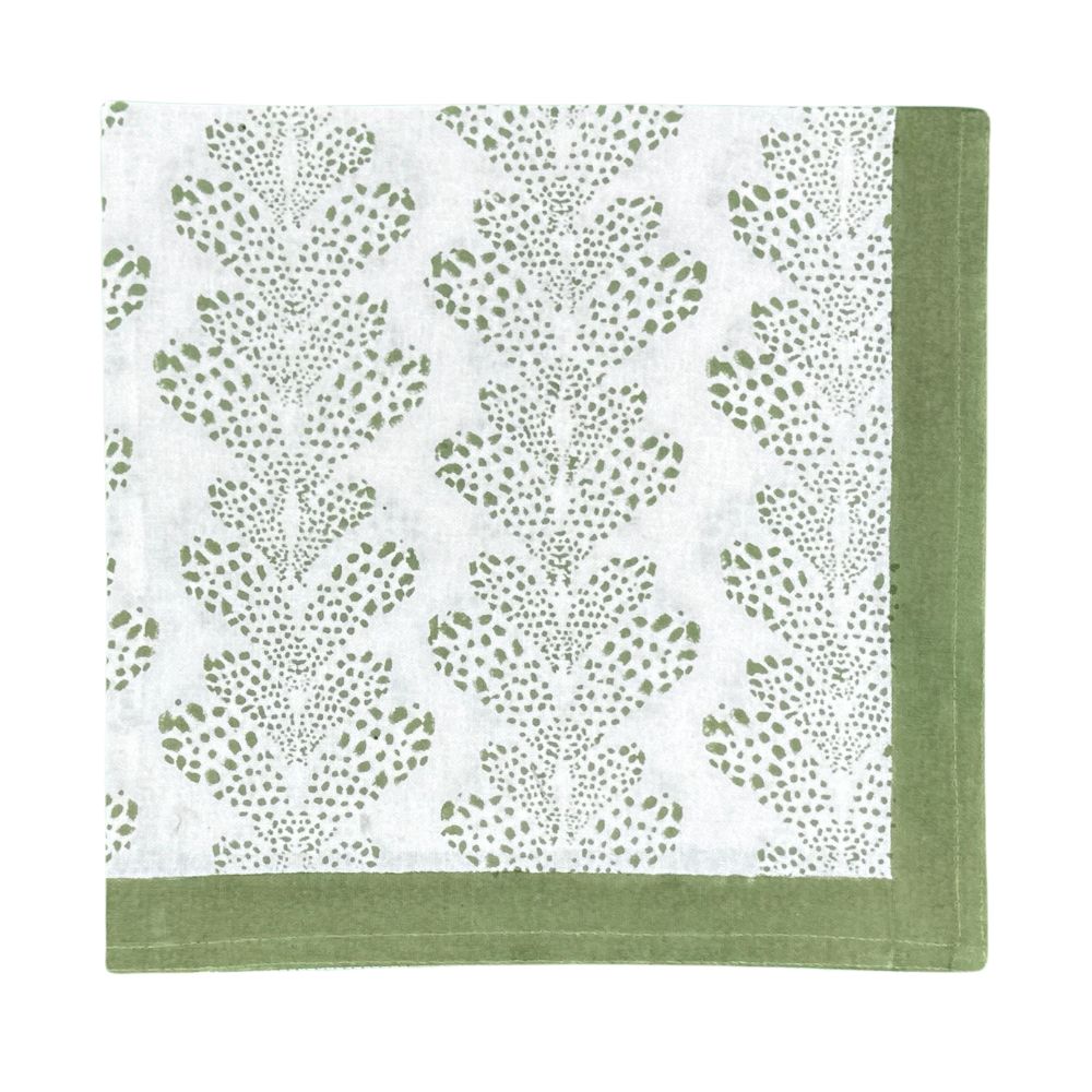 The Kelli Napkin in Sage, Set of 4