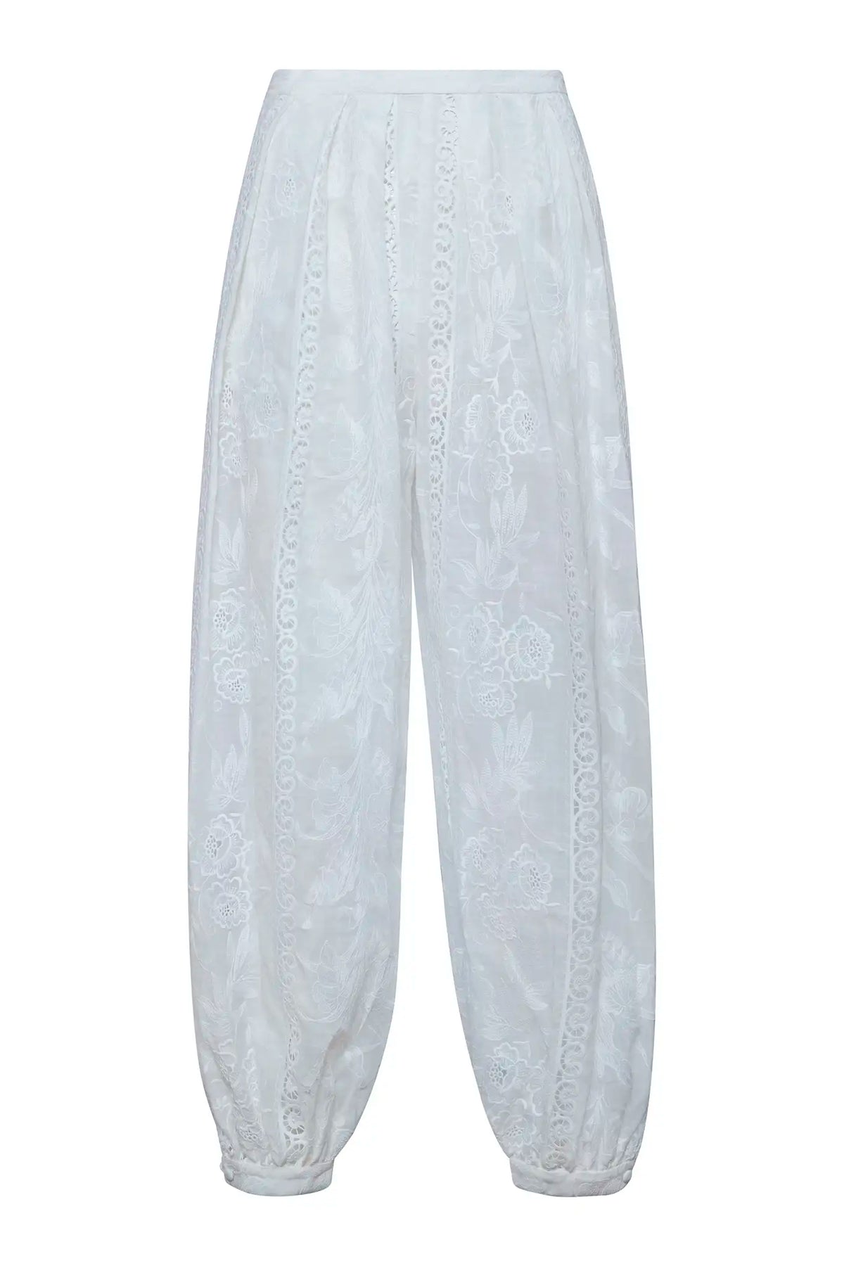 The Calloway Pant in White. 