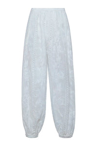 The Calloway Pant in White. 