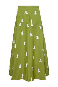 The Ida Skirt in Palm Sand Dollars. 