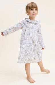 Kid’s Twill Scarlett Nightgown in Baking Spirits Bright