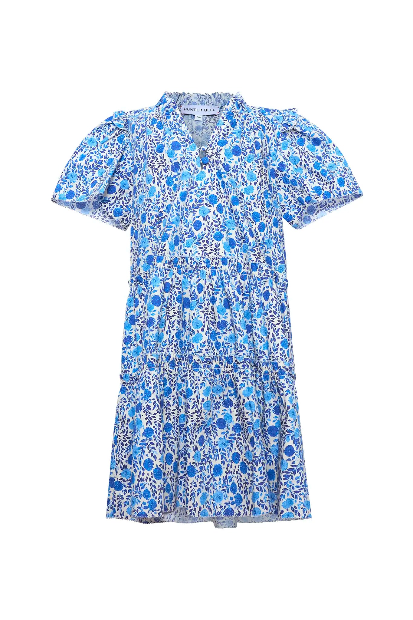 The Kids Merritt Dress in Bermuda Blooms.