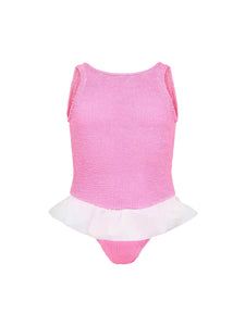 Kids Denise Swimsuit in Bubblegum