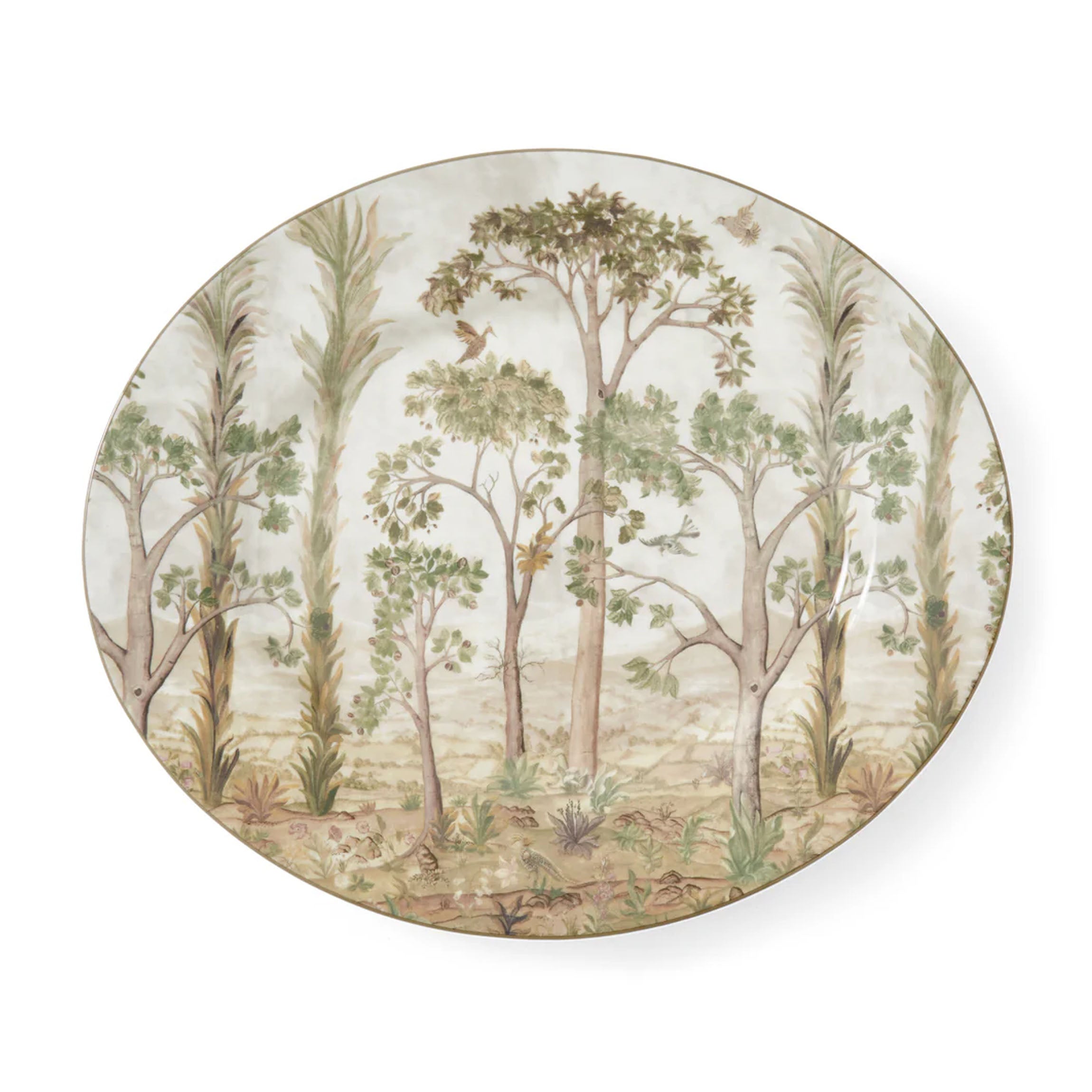 Kit Kemp Tall Trees Oval Platter