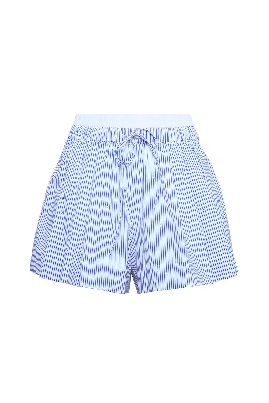 The Kitty Short in Starlight Embellished Stripe.