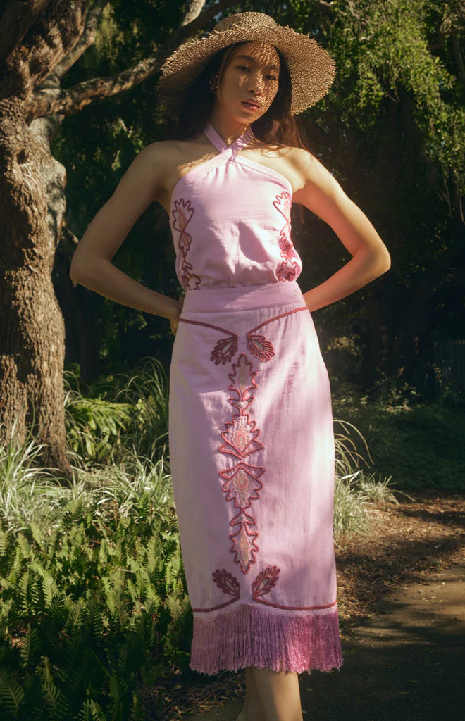 Kya Skirt in Purpink