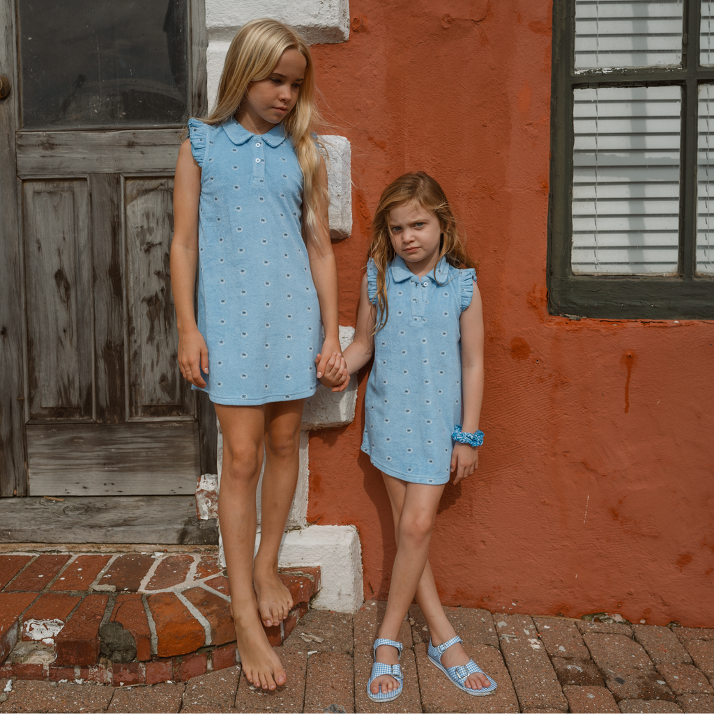 Girls Gibbs Hill Floral French Terry Dress
