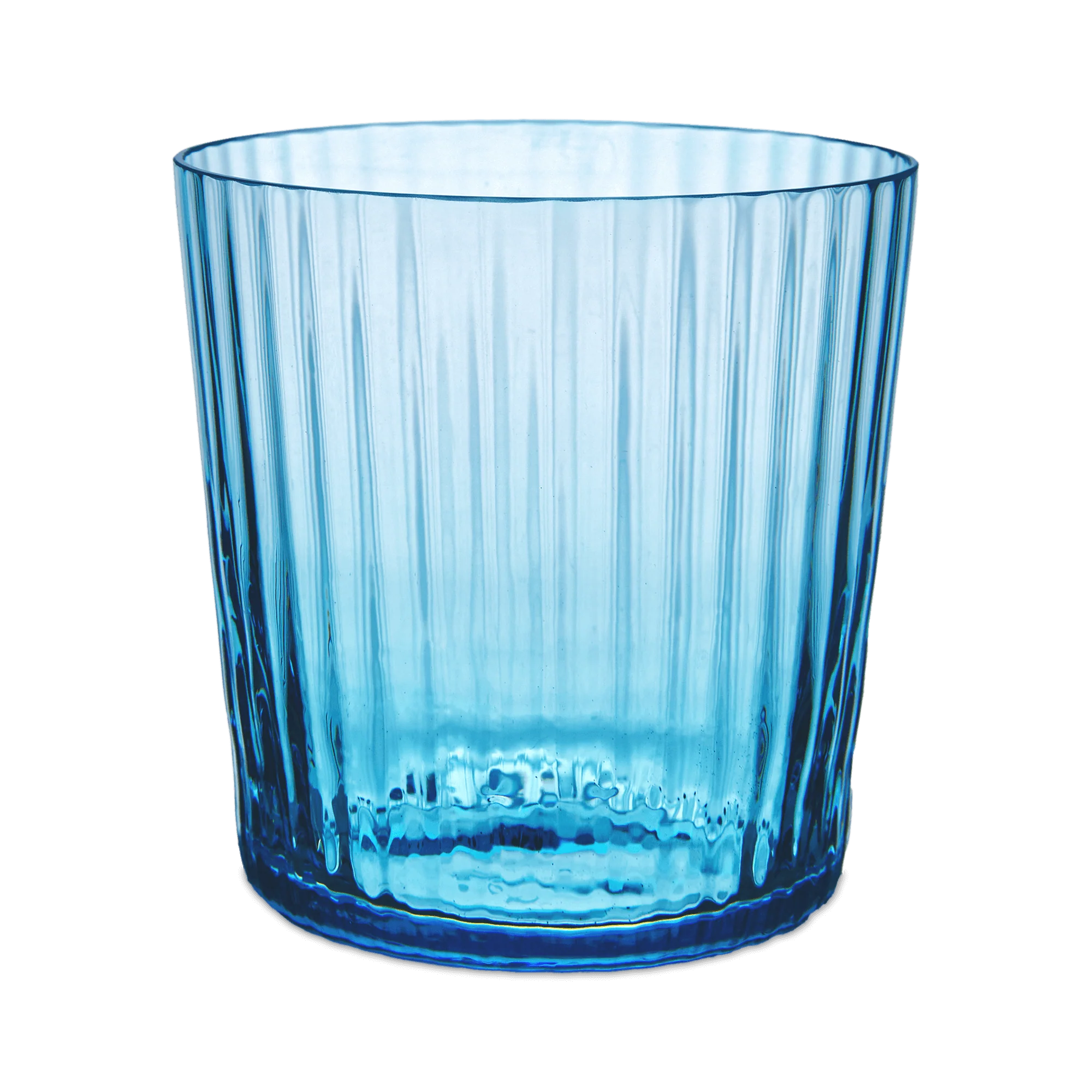 Lando Rocks Glass, Pleat Set of 2