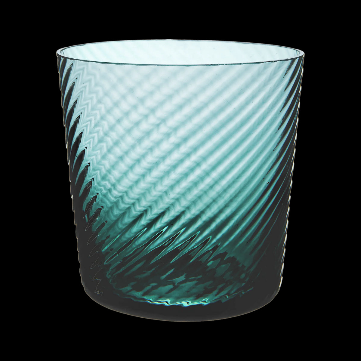 Lando Rocks Glass, Twist Set of 2