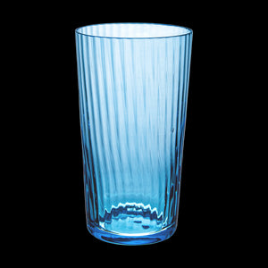Lando Highball Glass, Pleat Set of 2