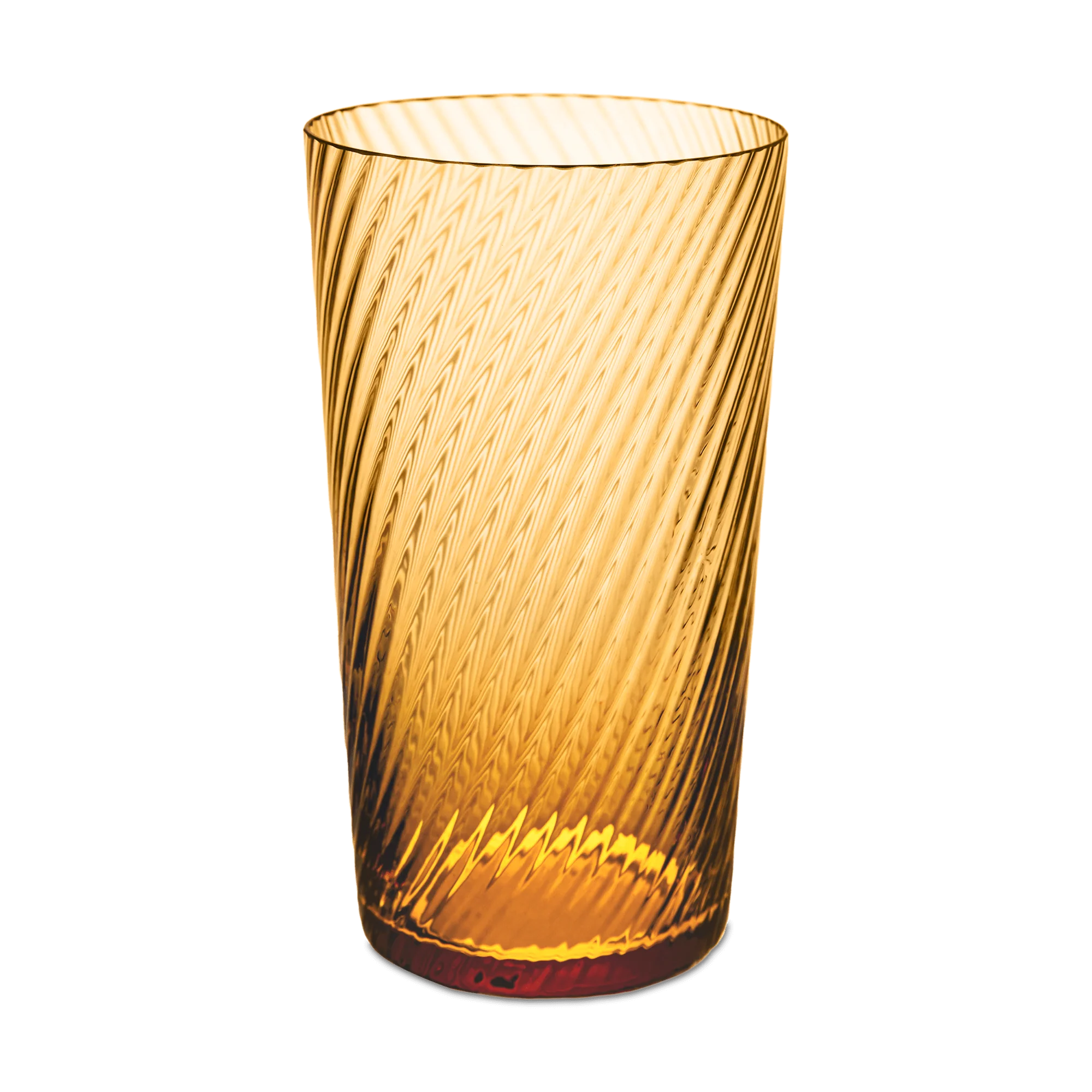 Lando Highball Glass, Twist Set of 2