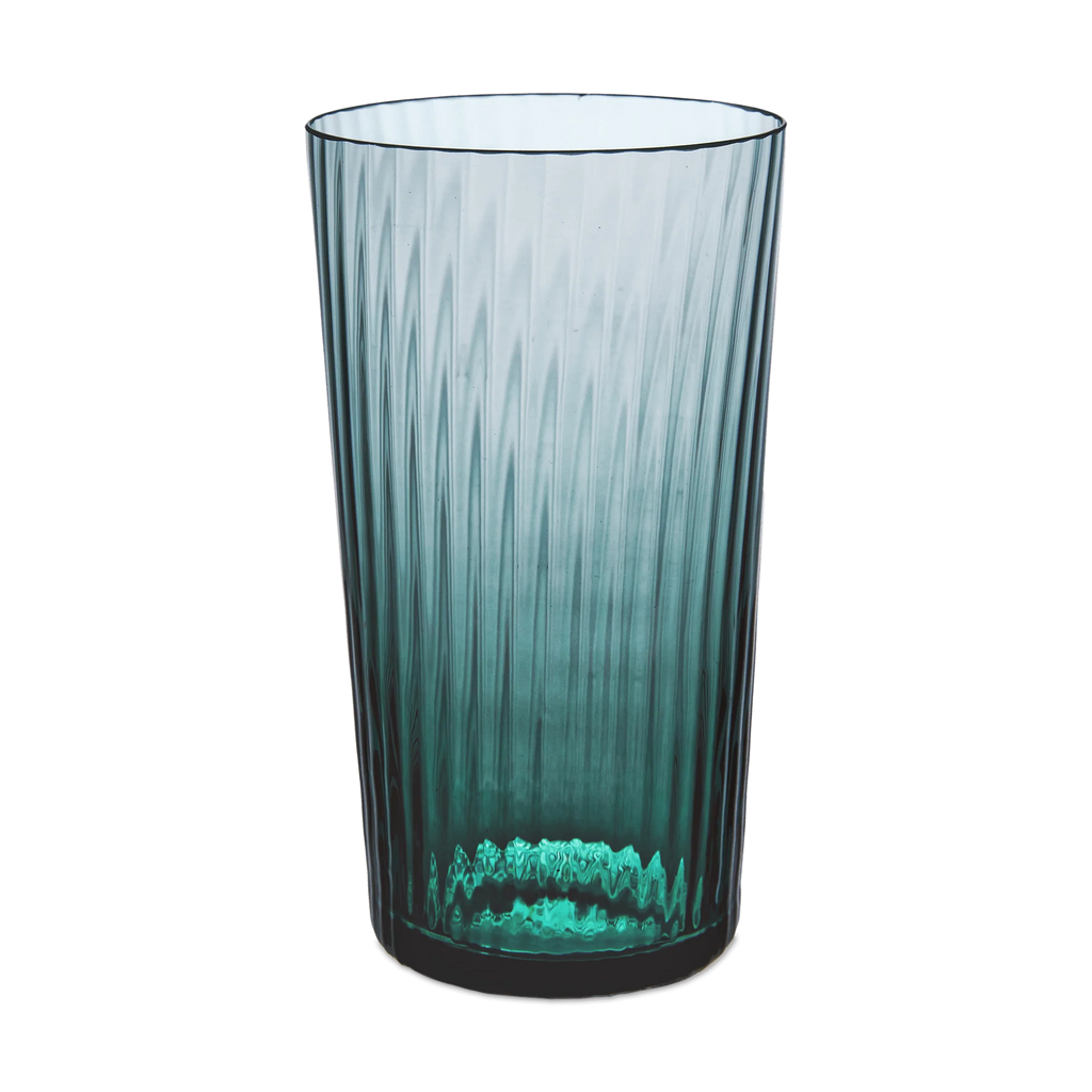 Lando Highball Glass, Pleat Set of 2