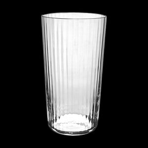 Lando Highball Glass, Pleat Set of 2
