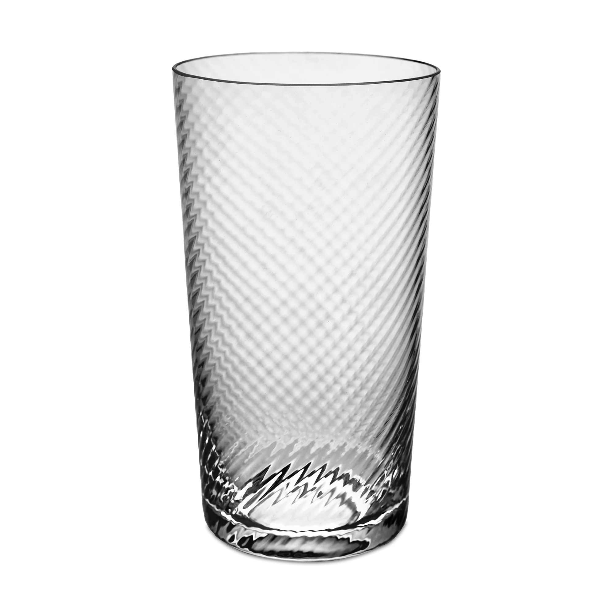 Lando Highball Glass, Twist Set of 2