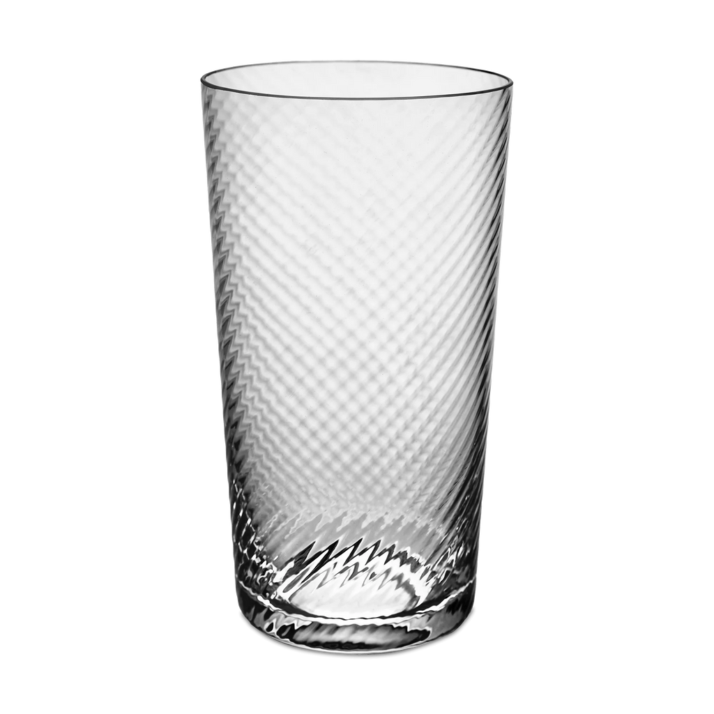Lando Highball Glass, Twist Set of 2
