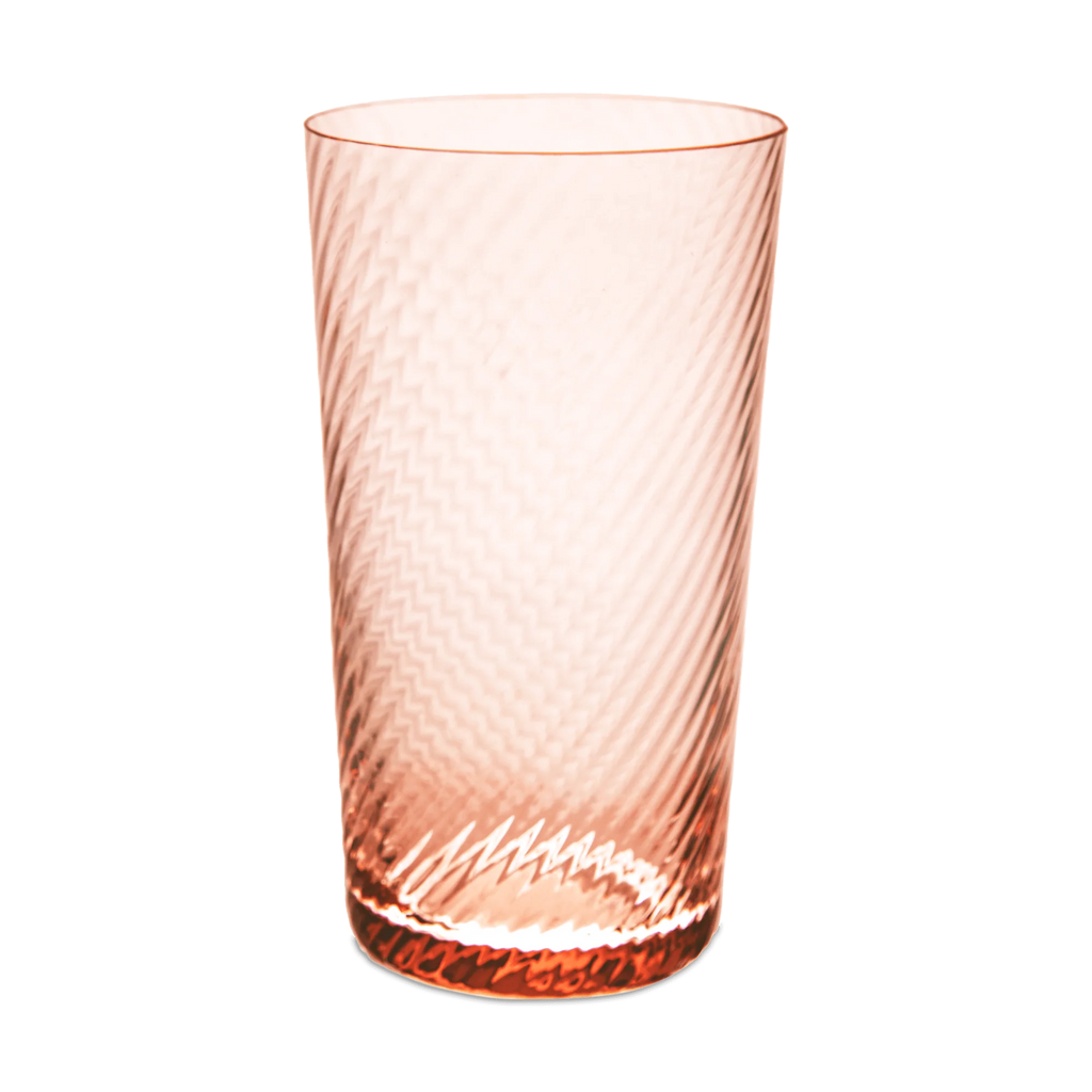 Lando Highball Glass, Twist Set of 2