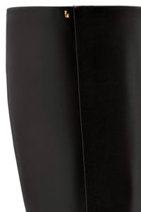 Kate Mid Boot In Black Leather