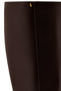 Kate Mid Boot In Brown Leather