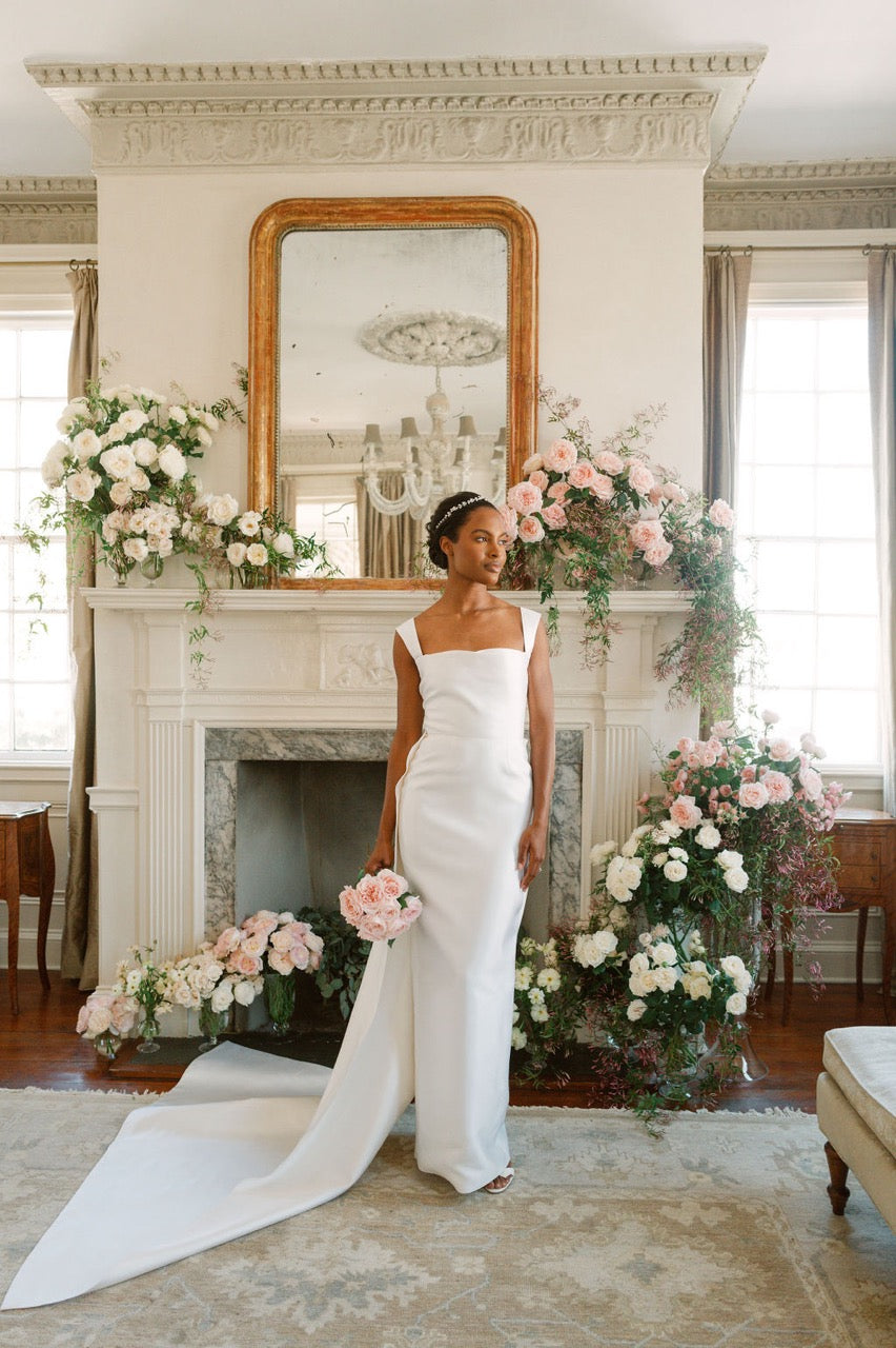 OTM Exclusive: Bridal Gown with Detachable Train