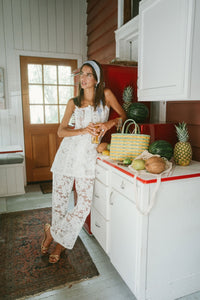 Honeymoon Pant in White