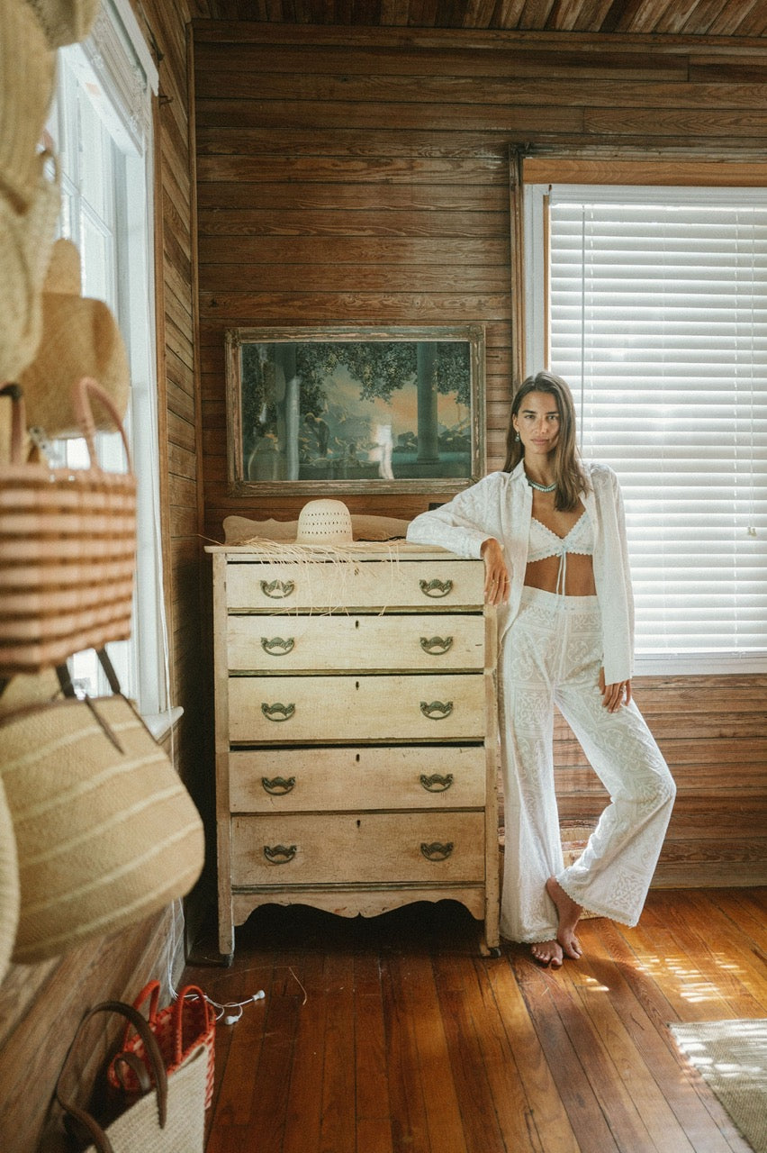 Something Blue Shirt in White