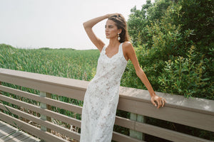 Hera Maxi Dress in White