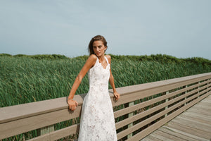 Hera Maxi Dress in White