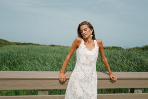 Hera Maxi Dress in White