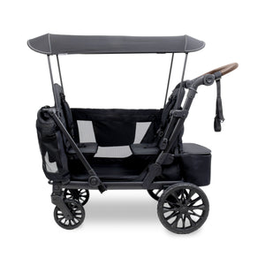 WonderFold L2 Double Stroller Wagon in Black