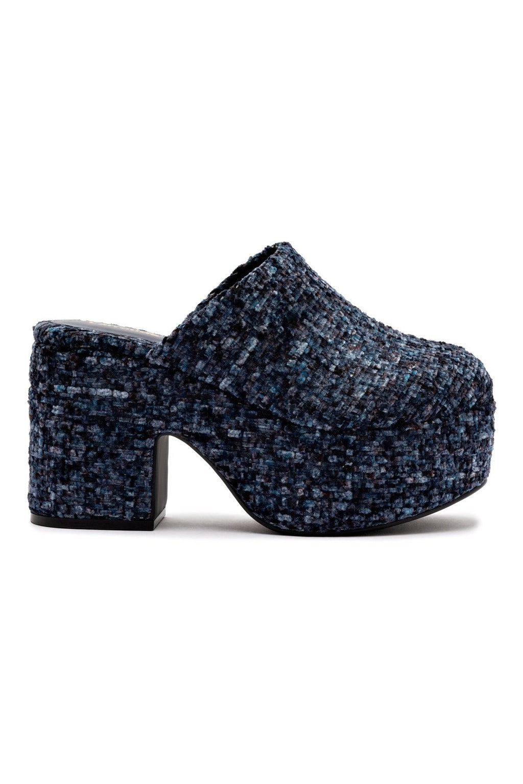 Miso Platform Clog In Midnight Velvet