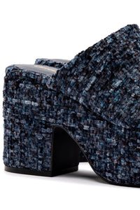 Miso Platform Clog In Midnight Velvet