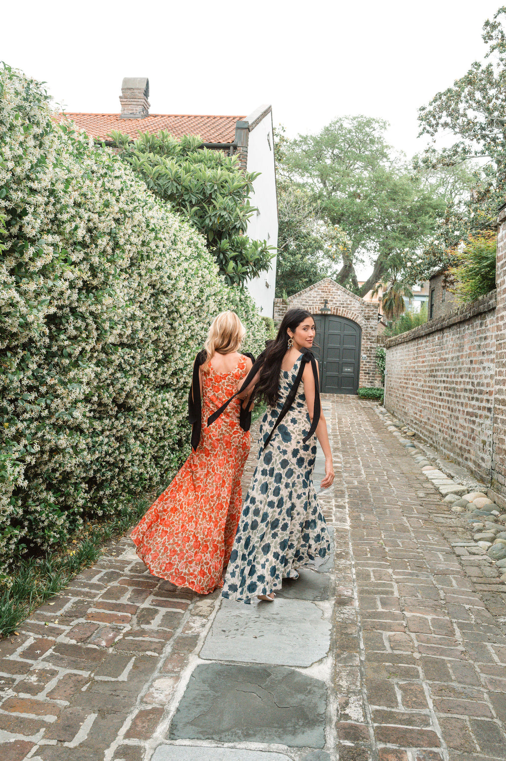 The Sydney Dress in Midnight Bouquet