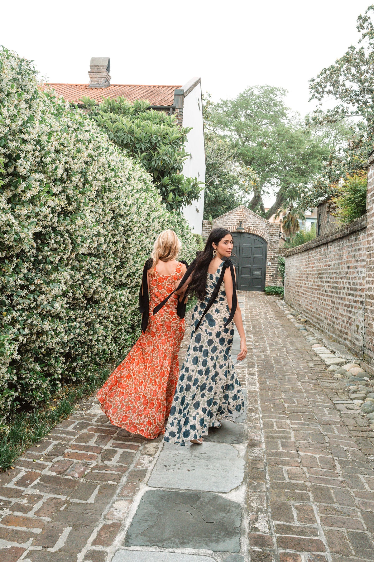 The Sydney Dress in Midnight Bouquet