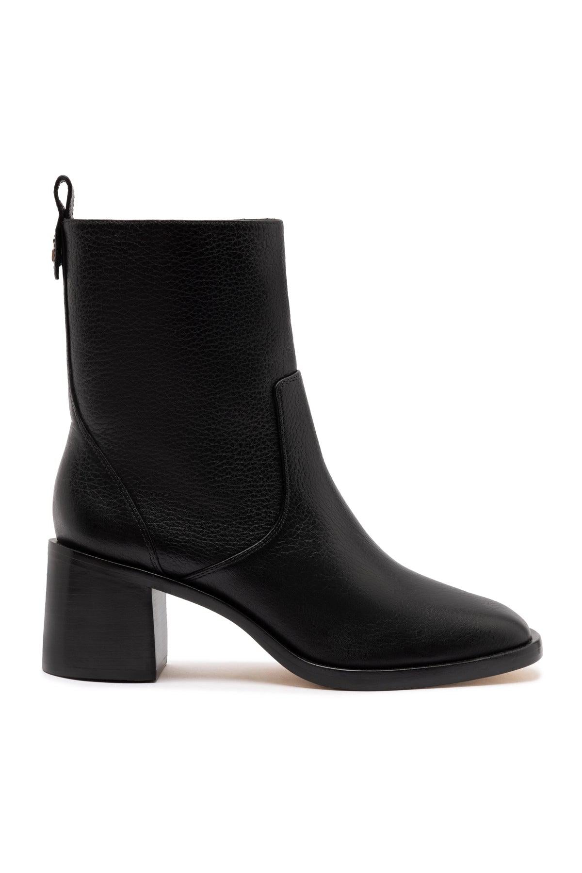 Mini Ricky Boot In Black Leather
