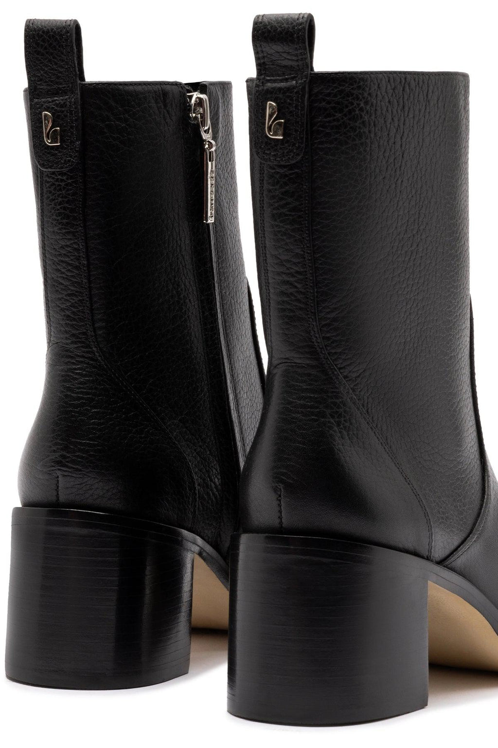 Mini Ricky Boot In Black Leather