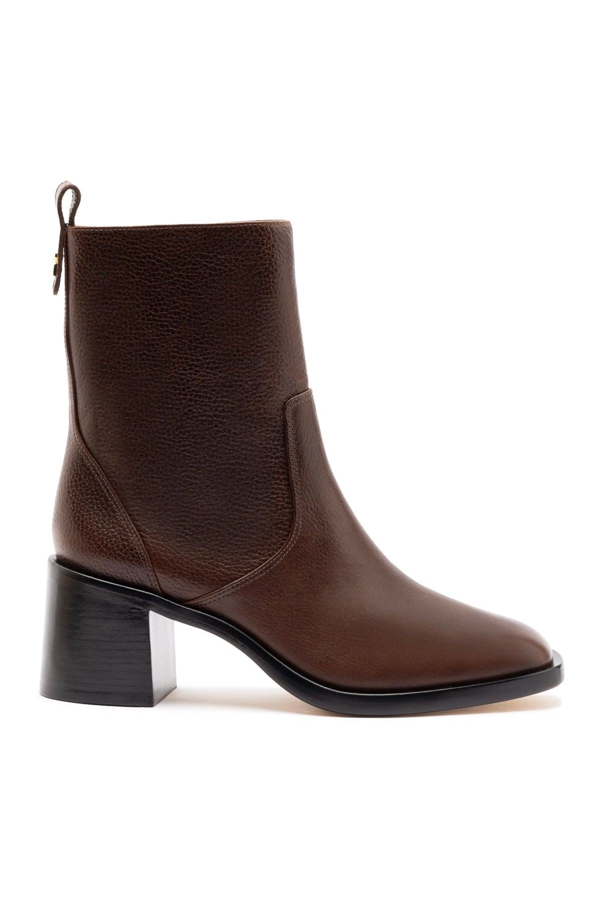 Mini Ricky Boot In Brown Leather