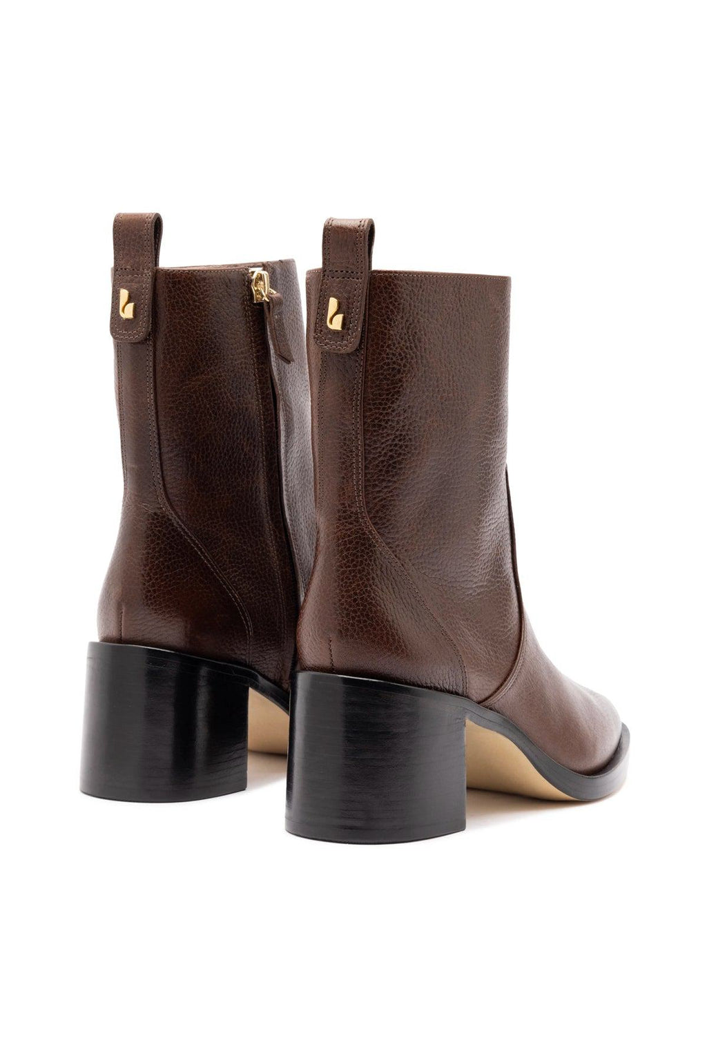 Mini Ricky Boot In Brown Leather