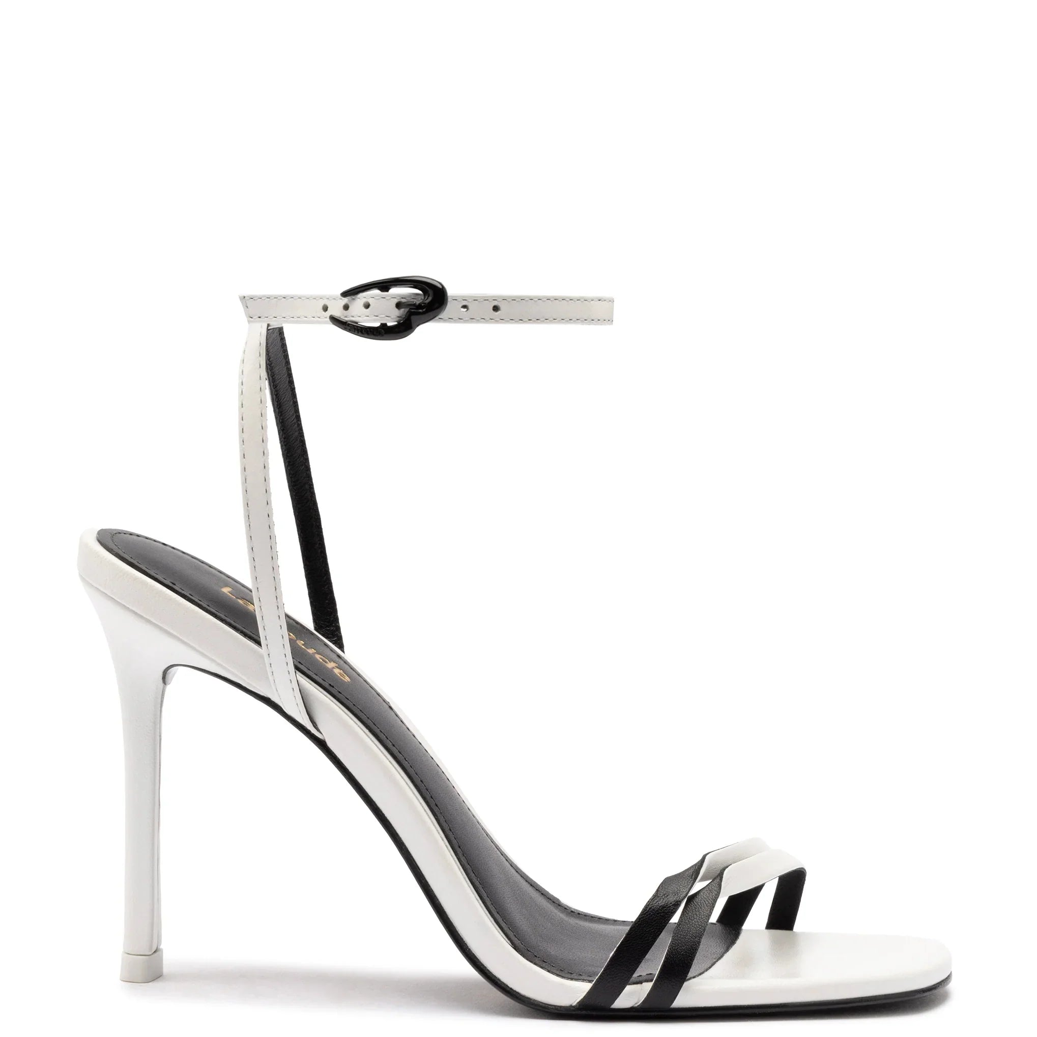 Vesper Sandal in White Leather