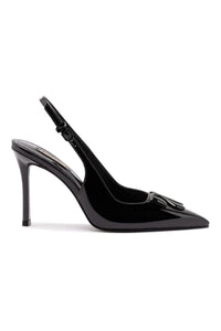 Kaitlan LL Pump In Black Patent Leather