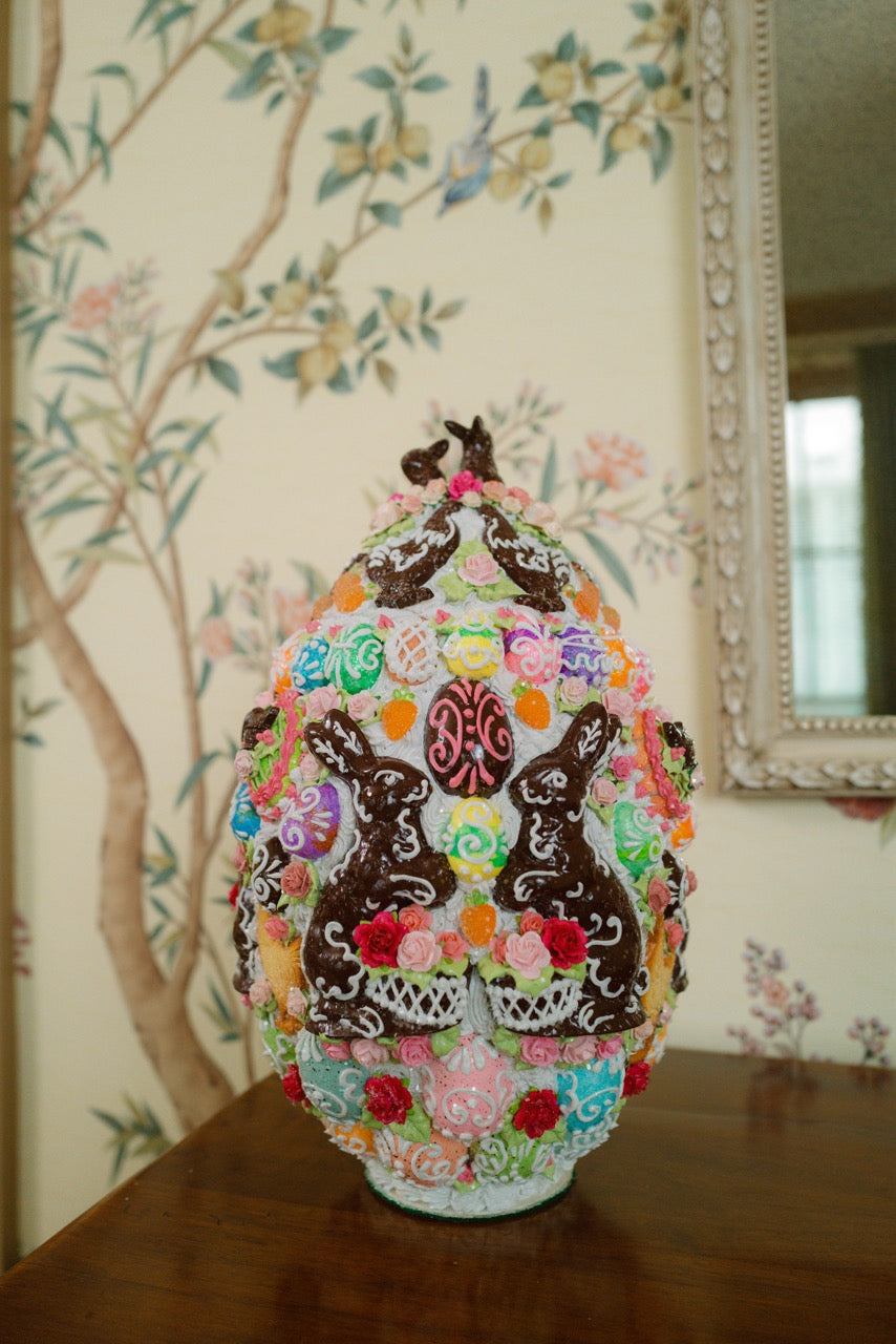 Handmade Standing Easter Egg