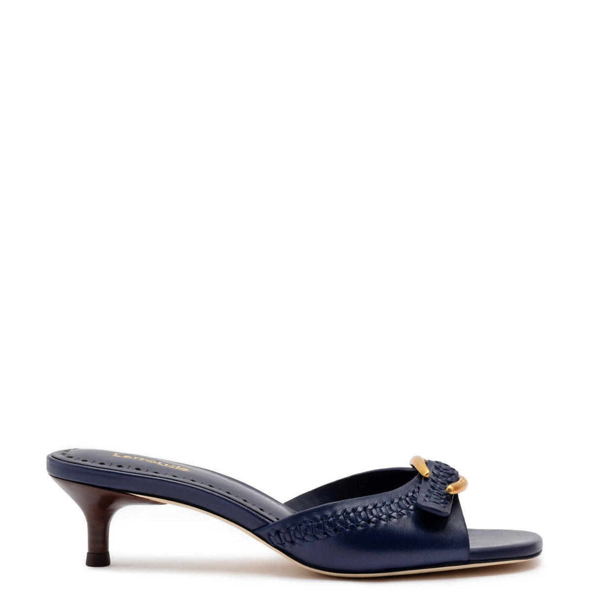 Verona Mule in Navy Leather