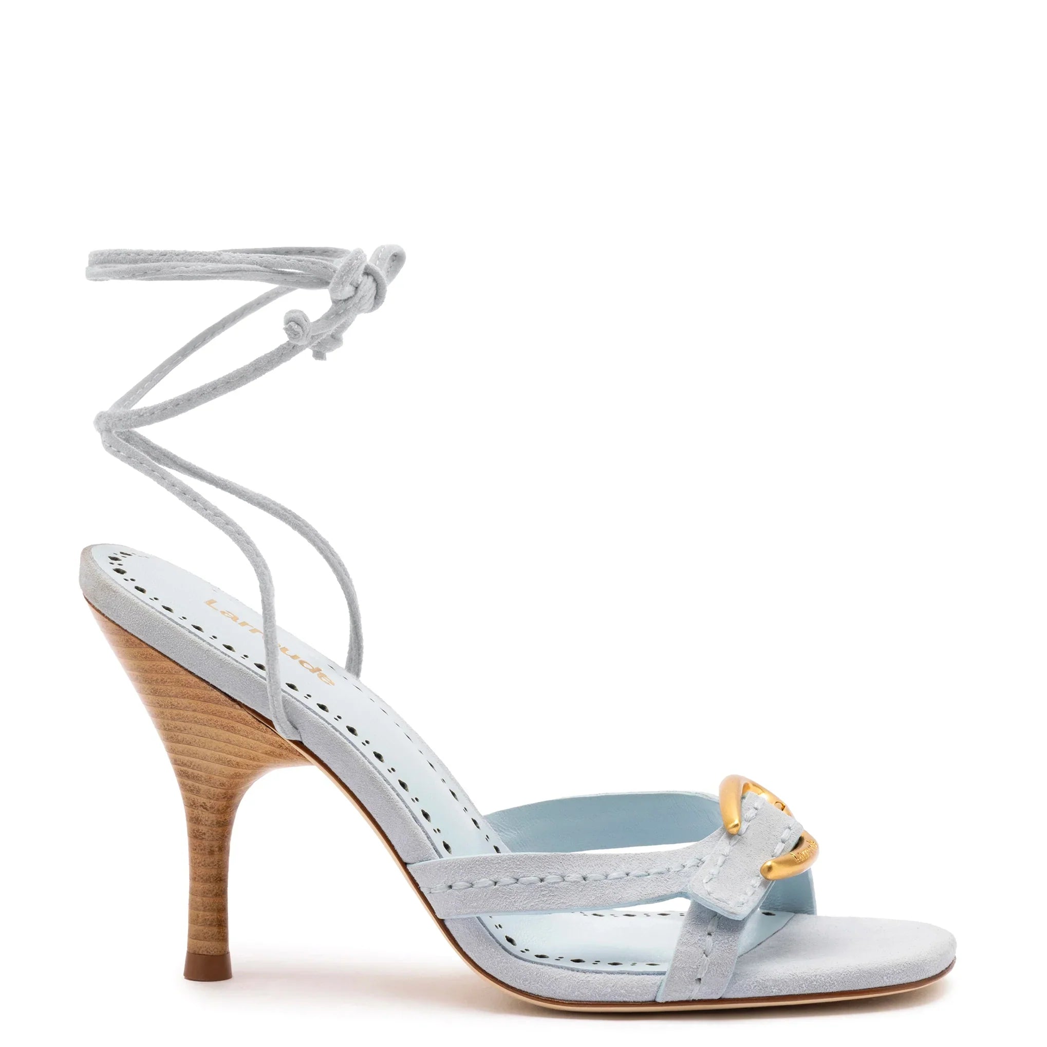 Verona Strappy Sandal in Maya Suede
