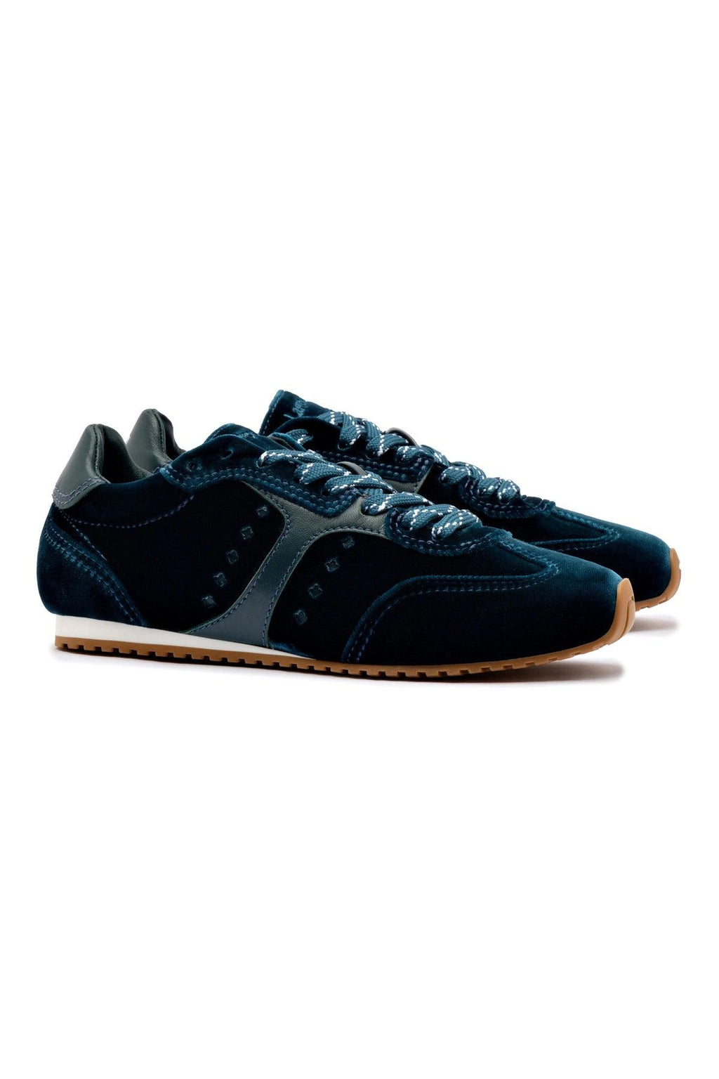 Stella Sneaker In Deepsea Velvet